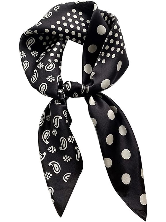 100% Pure Mulberry Silk Scarf 27"'x27(in) Square Scarf Head Scarf Neck scarf Headscarf for Women with Gift Packed