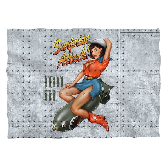 Surprise Attack (Front Back Print) Pillow Case