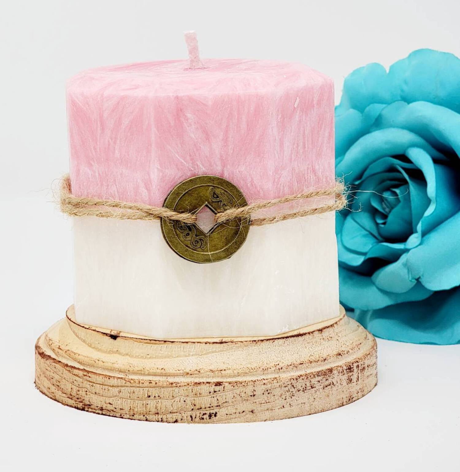 Feng Shui Candle with hidden crystals, Money and Abundance Candle ...
