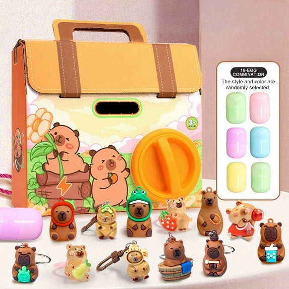 Surprise Capsule Eggs with Mini Toys, Fun Mystery Eggs for Party Favors, Classroom Rewards, Easter Basket Stuffers, Birthday Goodie Bags, Treasure Hunt Prizes, Unboxing Experience Gift
