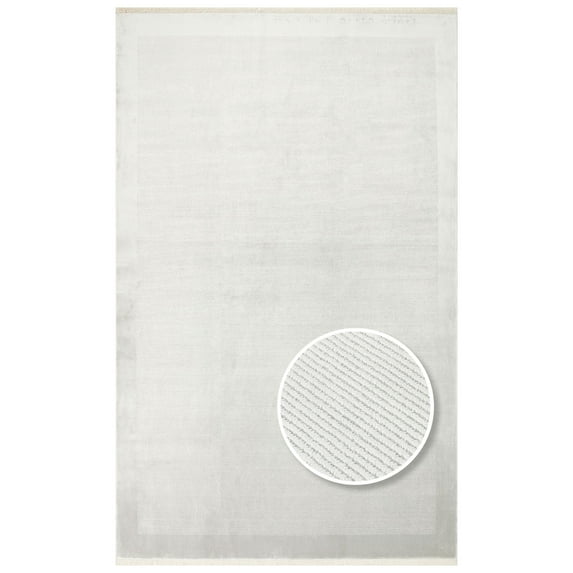 Surprise Geometric Polypropylene Area Rugs for Living Room Jacquard Textured Modern Rugs Soft Geometric Rug for Bedroom Washable Rug Non-Slip Bohemian Carpet Perfect for Dining Room Office