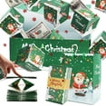 thumbnail image 1 of Surprise Gift Box Explosion 25 Bounces Birthday Explosion Gift Box Exploding for Money Christmas Surprise Gift Box with Confetti for Kids Women Men Friend Girlfriend Wife Sister (Green Christmas), 1 of 9
