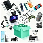 Surprise Gift Box Explosion Birthday Surprising Gift Boxe Premium Electronics Gift Box with Smartwatches & Bluetooth headphones & Tech Gadgets 3-20 Piece Random Assortment