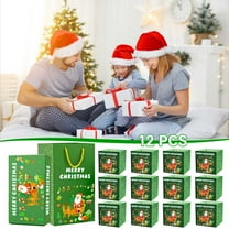 Surprise Gift Box Explosion,Christmas Surprise Gift Boxes, Pop-Up Explosion Gift Box,Unique Folding Bouncing Green Envelope Gift Box,Christmas Birthday Surprise Blast Gift Boxes (10 Bouncing Boxes)
