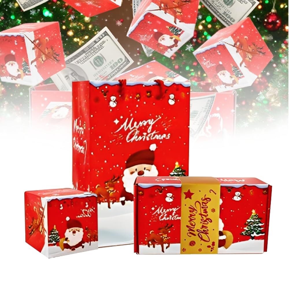 Surprise Gift Box Explosion for Money, 2025 New Unique Folding Bouncing ...