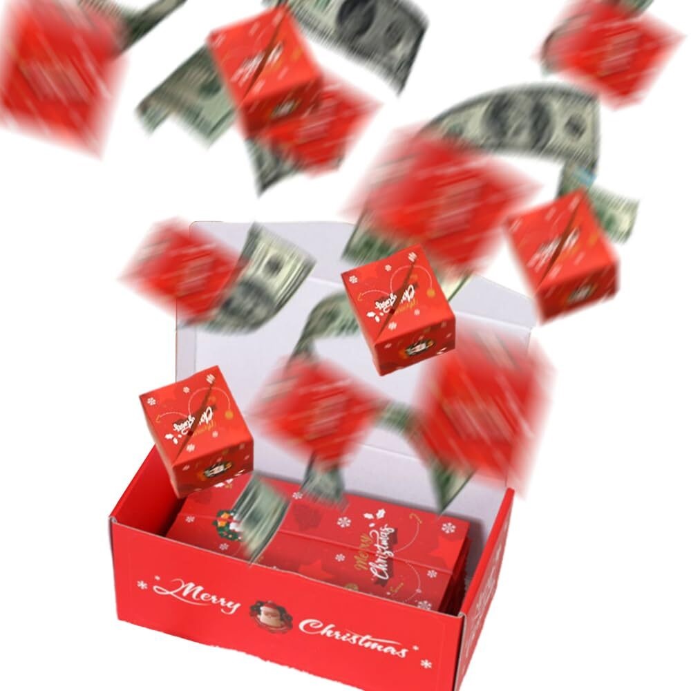 Surprise Gift Box Explosion for Money, 2026 New Merry Christmas ...