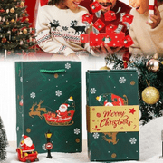 Surprise Gift Box Explosion for Money, Merry Christmas Surprise Box Gift Box Explosion Box with Confetti, Christmas Boxes Explosion Gift Box Cash Money Gift Boxes for Presents,18 Bouncing Boxes,Green