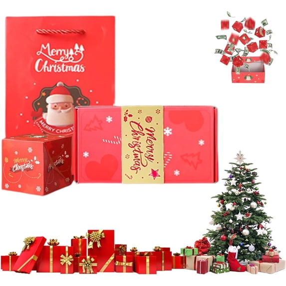 Surprise Gift Box Explosion for Money, Pop Up Money Gift Box for Cash ...