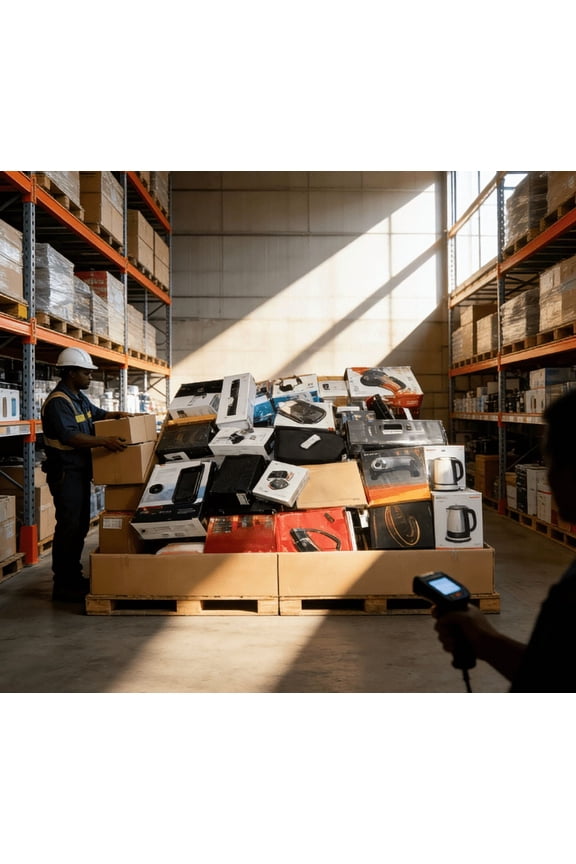 Surprise Gift Box - High-Quality Electronic Products Gift Box - A festive surprise gift box for birthdays, containing Bluetooth headphones and technological products (3-20 pieces randomly combined)