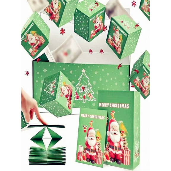 Surprise Gift Box, Pop Up Gift Box, Merry Christmas Surprise Box, Gift Box for Christmas Birthday Anniversary Valentine