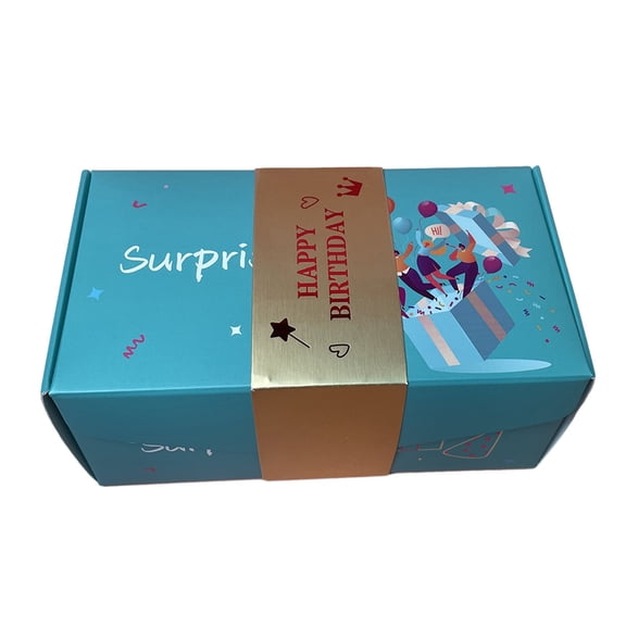 Surprise Gift Box fizzy drink Opening Box Birthday Gift Box with Secret Money Holder Graduation Gift Box for Her Him Boyfriend Girlfriend Anniversary Valentine's Day Present Bounce Box