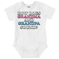 thumbnail image 1 of Surprise Grandparents Announcement Romper Boys or Girls Infant Baby Brisco Brands 12M, 1 of 7