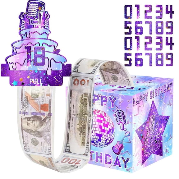 Surprise Money Box Gift Pull For Kpop theme Music Themed Cash Present Box For Fans Birt For Cash Set Kpop with & Gift