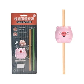 Surprise Pet Sound Straws - Fun Animal-shaped Straws Habits Drinking A8 Q1B7