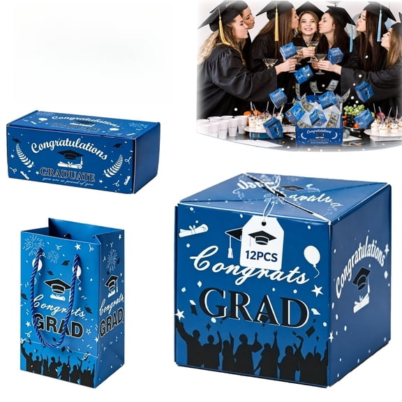 Surprise Pop Up Gift Box Money Graduation, DIY Exploding Cash Case with Confetti, Fun Folding Boxes for High School College