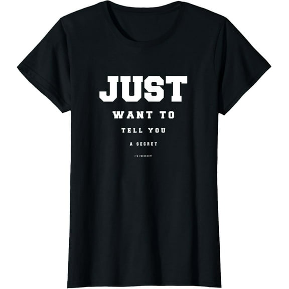 Surprise Pregnancy Announcement tshirt Pregnant Secret Gift T-Shirt