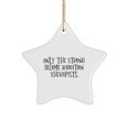 thumbnail image 1 of Surprise Radiation Therapist Gifts, Only The Strong Become, Joke Star Ornament for Colleagues, Christmas Ornament from Friends, Gifts for Radiation Therapists, Fun Gifts for Radiation Therapists,, 1 of 1