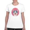 thumbnail image 1 of Surprised Kitten. T-Shirt Women -Kayomi Harai Designs, Female Large, 1 of 4
