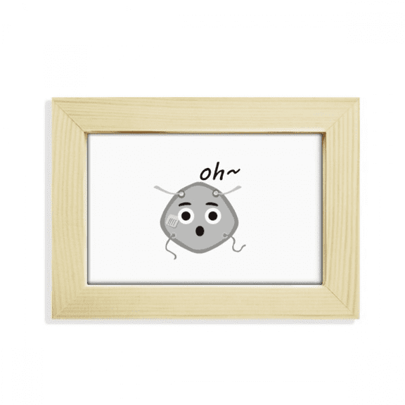 Surprised Shocked Head Expression Desktop Decorate Photo Frame Picture Art Painting 5x7 inch