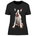 thumbnail image 1 of Surprised Terrier Dog  T-Shirt Women -Image by Shutterstock, Female 3X-Large, 1 of 2
