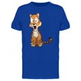 thumbnail image 1 of Surprised Young Tiger T-Shirt Men -Image by Shutterstock, Male Small, 1 of 2