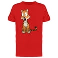 thumbnail image 1 of Surprised Young Tiger Tee Men's -Image by Shutterstock, 1 of 2