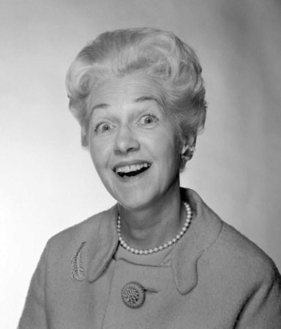 Surprised senior woman Canvas Art - (18 x 24)