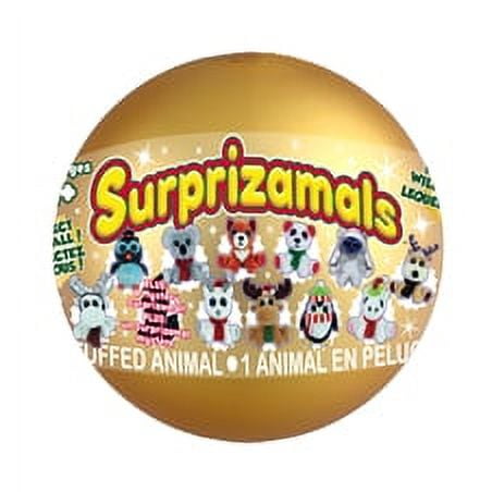 Surprizamals Holiday Edition Surprise 2.5" Plush 4 Pack