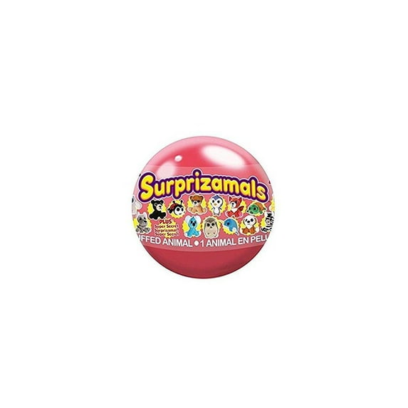 Surprizamals Series 4 - 4 Pack Mystery Balls wth Collectible Plush Toy- Series 4