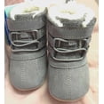 thumbnail image 1 of Surprize by Stride Rite Baby High Top Winter Boots -( Gray, Medium 12-18 Months), 1 of 4