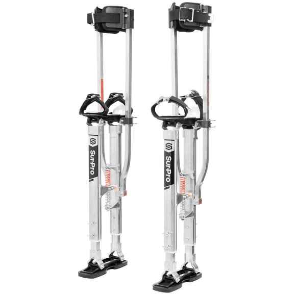 Surpro Premium Stilts Double Sided Aluminum Size 20-30In