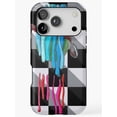 Surreal Blue Hand and Pink Finger Checkerboard Tough Case for Apple ...