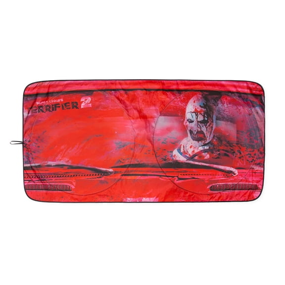 Surreal Entertainment Lightweight Automotive Window Shades, Polyester Red, 64 x 32 Inches, 0.4 lb