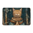 thumbnail image 1 of Surreal Meditating Cat Door Mat for Indoor, Welcome Door Mats Front Entrance Rug, Non-Slip Bathroom kitchen Rugs for Inside Floor, Small Rug Dog Door Mat 20X31.5 Inch, 1 of 5