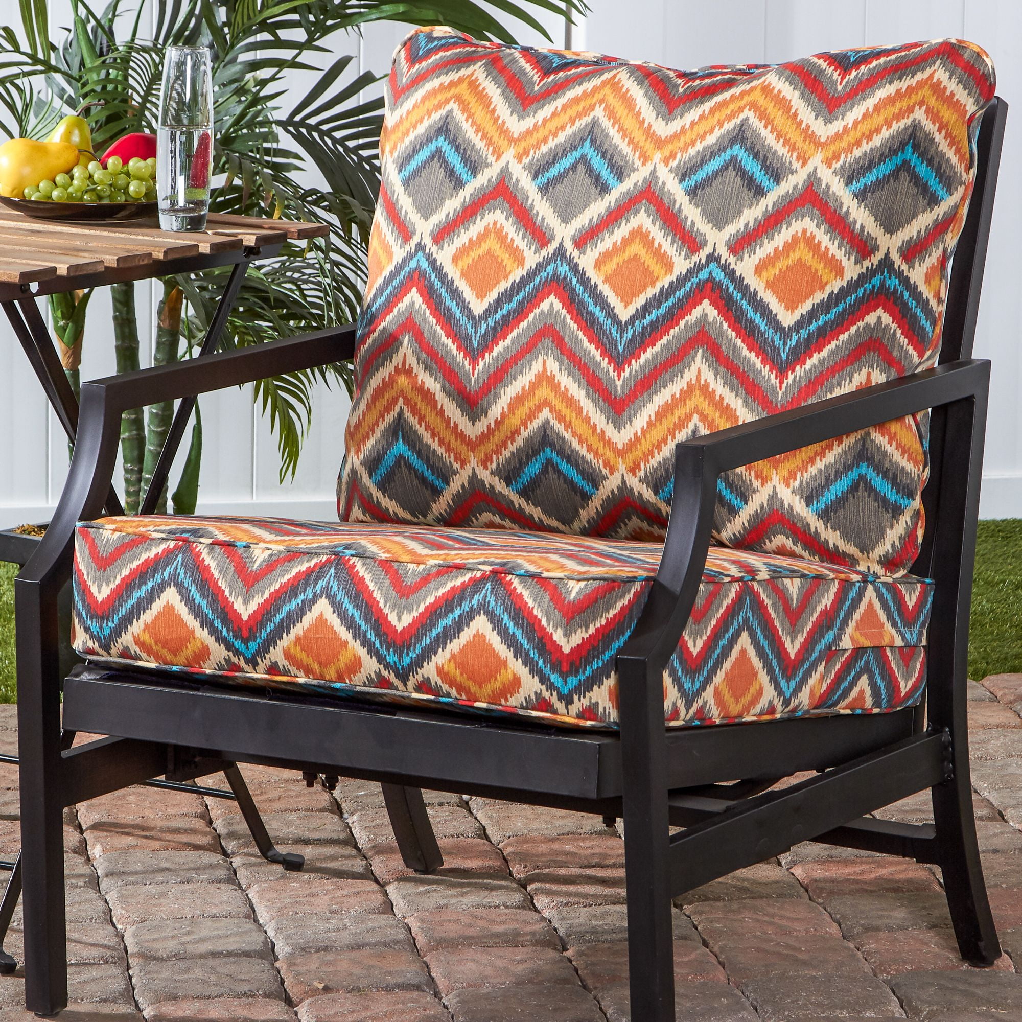 Deep outdoor bench cushion new arrivals