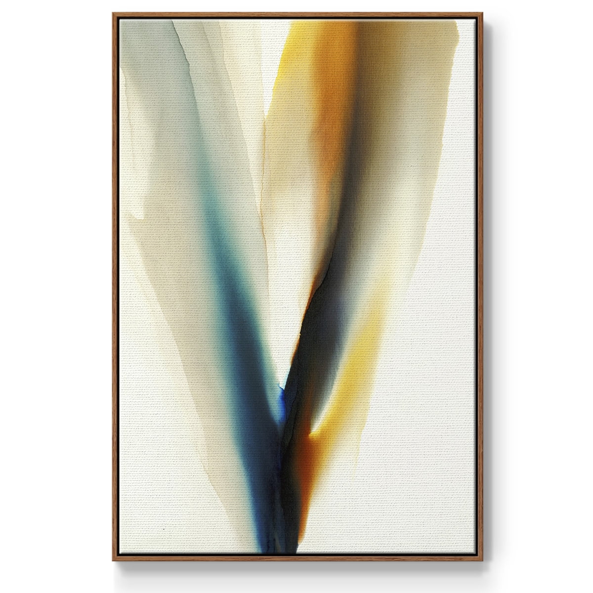 Surreal Tendencies Framed Premium Gallery Wrapped Canvas - Ready to Hang - 27 x 41 - Walnut Floating Frame