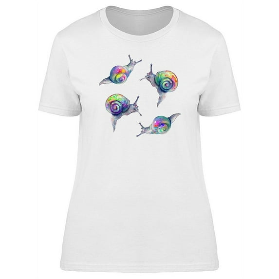 Surreal Watercolor Rainbow T-Shirt Women -Image by Shutterstock, Female Small