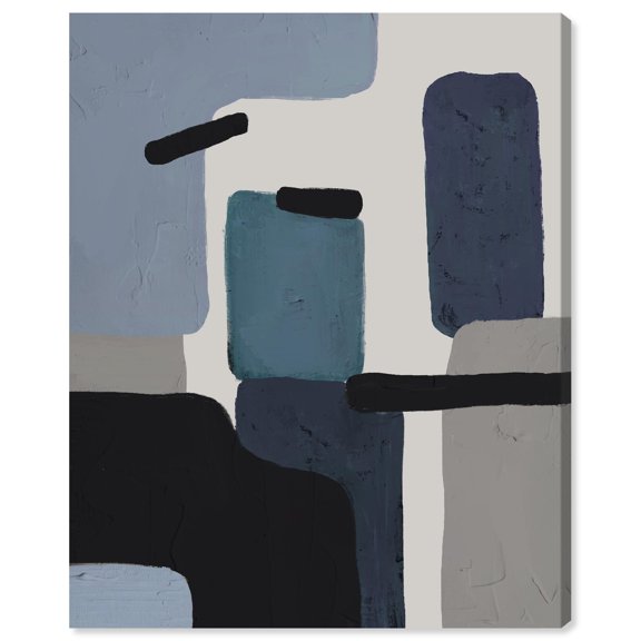 Surrealist Dreamscape II Canvas Print Blue Wall Decor by Notoriart, Gallery Wrapped, 30 x 36