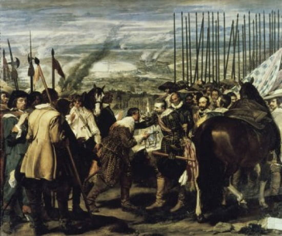 Surrender of Breda (The Spears) ca 1635 Diego Velazquez (1599-1660 Spanish) Oil on canvas Museo del Prado Madrid Canvas Art - Diego Velazquez (18 x 24)