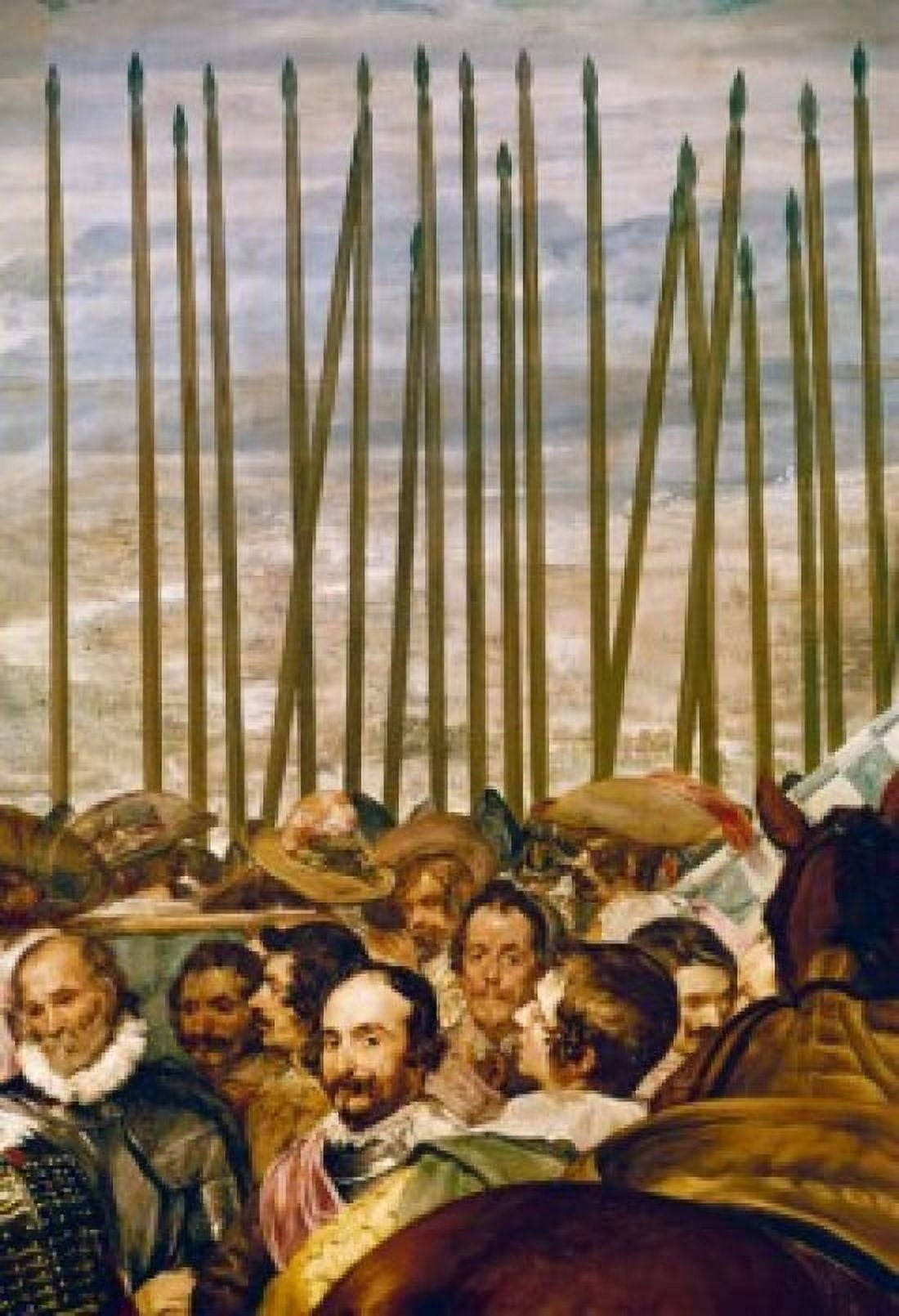 Surrender Of Breda by Diego Velazquez oil painting detail 1599-1660 Spain Madrid Museo del Prado Canvas Art - Diego Velazquez (18 x 24)