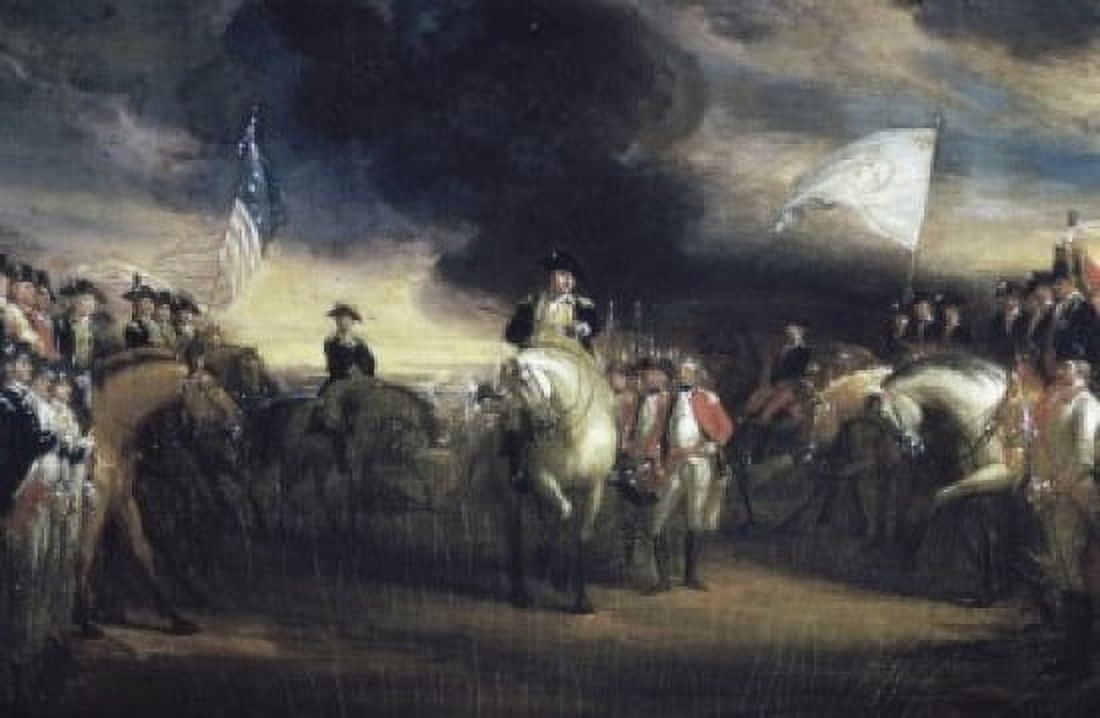 Surrender of Cornwallis John Trumbull (1756-1843 American) Canvas Art - John Trumbull (18 x 24)