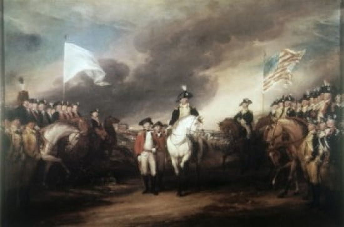 Surrender of Lord Cornwallis 10191781 John Trumbull (1756-1843 American) Canvas Art - John Trumbull (24 x 36)