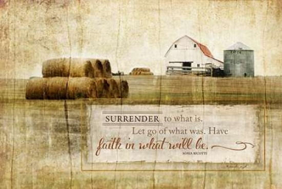 Surrender to What Is Canvas Art - Jennifer Pugh (12 x 18)