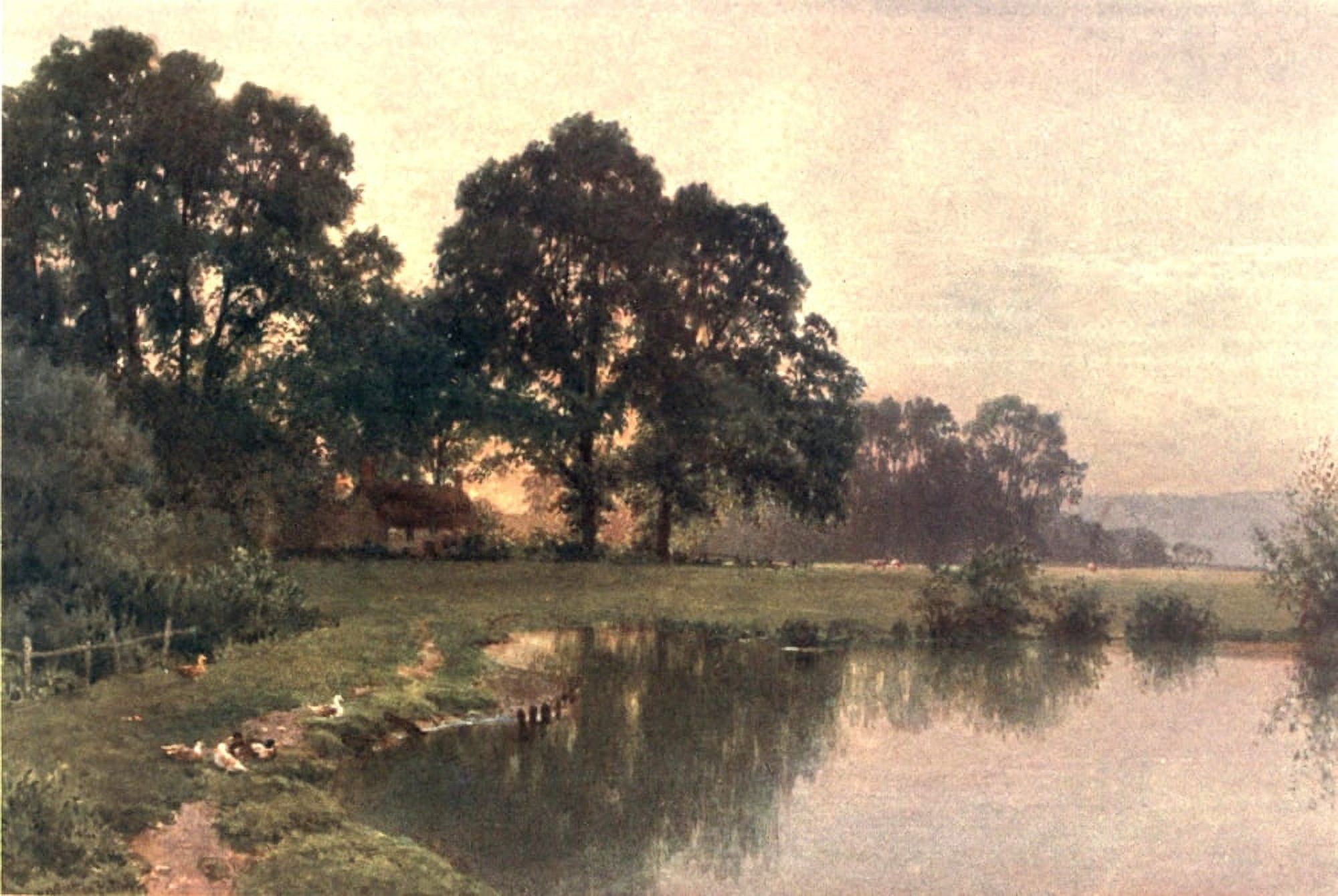 Surrey 1906 Near Wonersh Canvas Art - Harold Sutton Palmer (18 x 24)