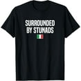 thumbnail image 1 of Surrounded by Stunads Italian Slang Italian Saying T-Shirt, 1 of 5