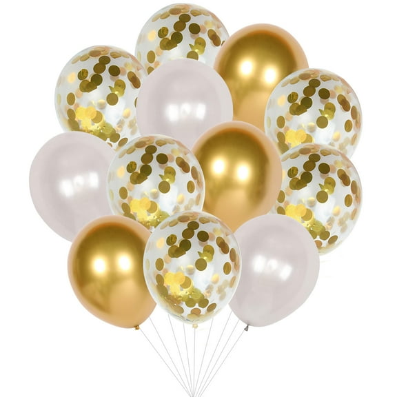 Sursurprise 12 inch White Balloons for Wedding Bridal