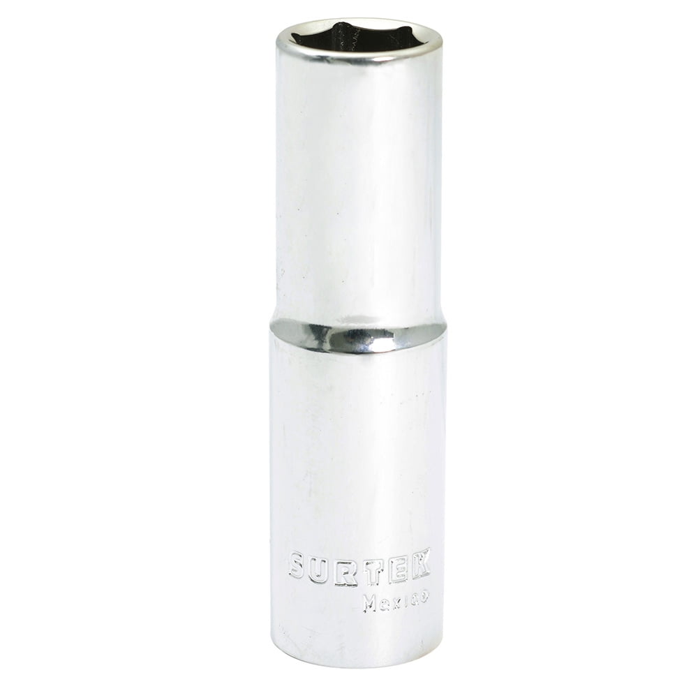 Surtek 1/2” Long Socket, 6 Points 7/16” , F5814HL