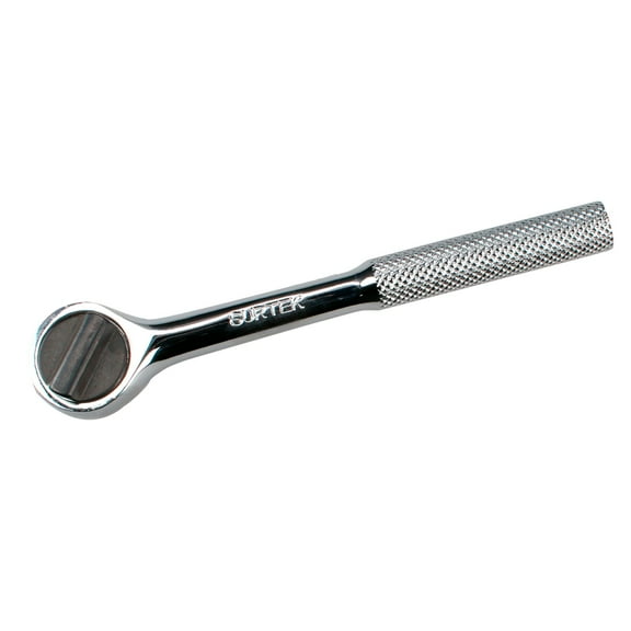 Surtek 1/4" Drive Reversible Ratchet Round Head Knurling Handle