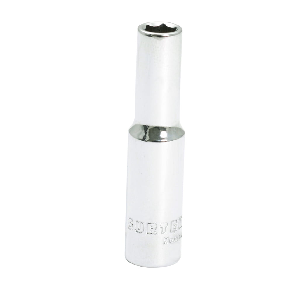 Surtek 1/4” Long Socket, 6 Points 7 mm , F4407HLM