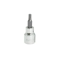 Surtek 3/8" Drive Metric Hexagonal Bit Socket 4 mm